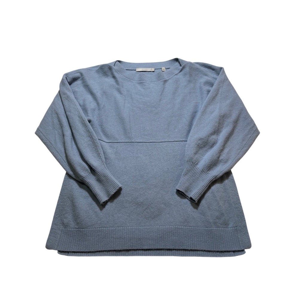Vince Wool Cashmere Sweater XS Minimalist Quiet Luxury Office Coastal